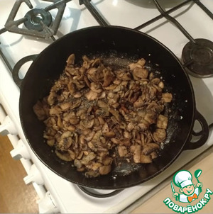 Котлеты в грибном соусе