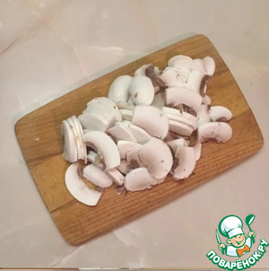 Котлеты в грибном соусе