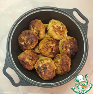 Котлеты в грибном соусе