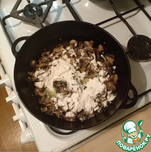 Котлеты в грибном соусе