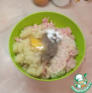 Котлеты в грибном соусе