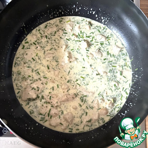 Спагетти из цуккини с курицей