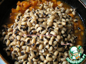 Фасоль с тыквой и яблоком Фасоль с тыквой и яблоком