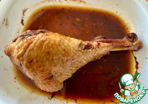 Индюшка. Голень в духовке Индюшка. Голень в духовке