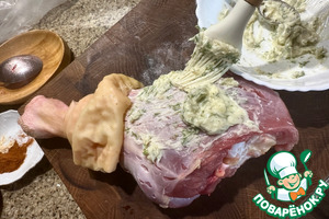 Индюшка. Голень в духовке Индюшка. Голень в духовке