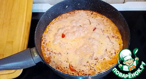 Паста с курицей по-тоскански