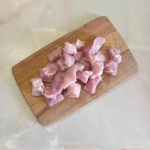 Свинина с фасолью и овощами